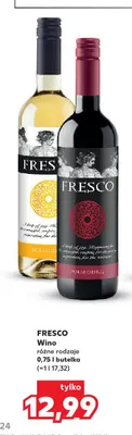Wino Fresco promocja w Kaufland