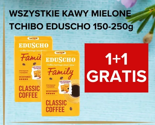 Kawa mielona Tchibo Eduscho Family Classic Coffee promocja w Supeco
