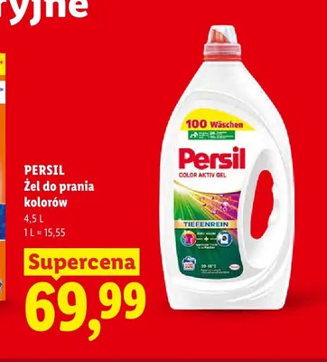 Żel do prania kolorów Persil promocja w Lidl