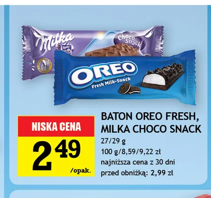 Baton Milka Choco Snack promocja w Gram Market
