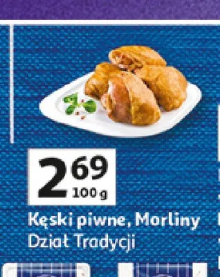 Kęski piwne Morliny promocja w Auchan