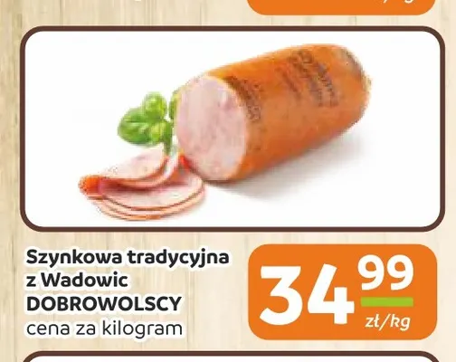Szynkowa tradycyjna z Wadowic Dobrowolscy promocja w Społem Częstochowa