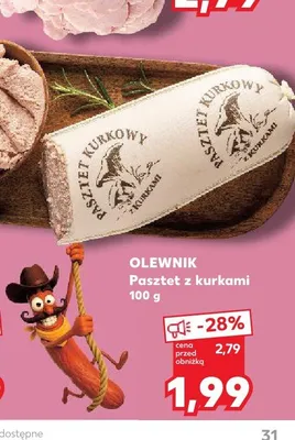Pasztet z kurkami Olewnik promocja w Kaufland