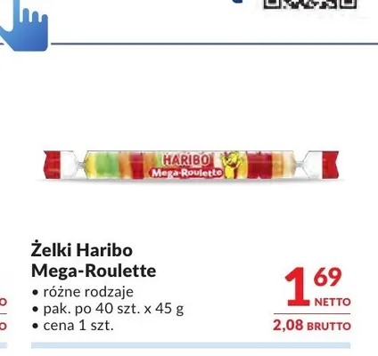 Żelki Haribo Mega-Roulette promocja w Makro