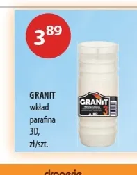 Wkład parafinowy 3D Granit promocja w Drogerie Laboo