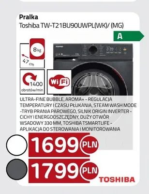 Pralka Toshiba TW-T21BU90UWPL(WK) promocja w kakto.pl