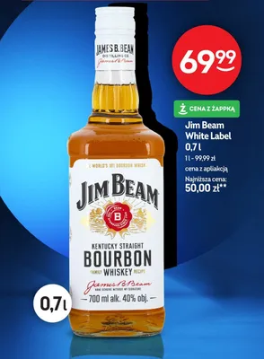 Whisky White Label promocja w Żabka