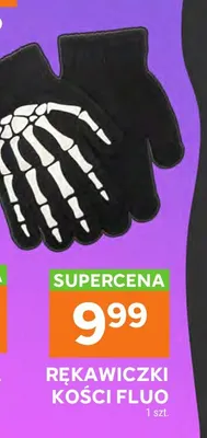 Rękawiczki kości fluo promocja w Stokrotka