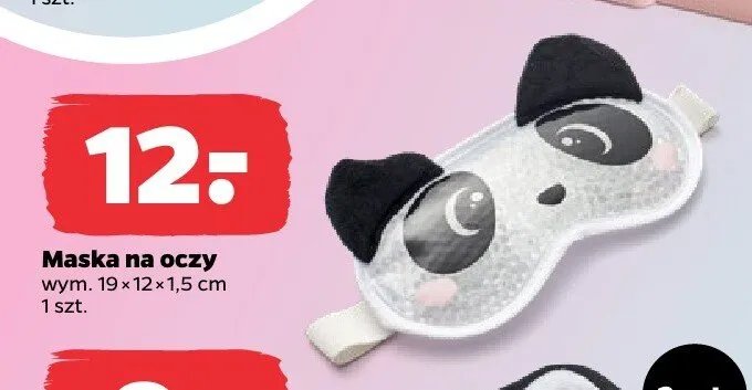 Maska na oczy promocja w Netto