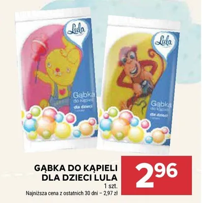 Gąbka do kąpieli dla dzieci promocja w Stokrotka