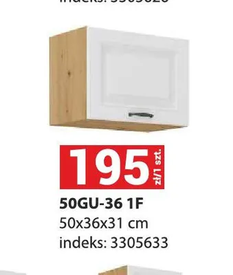 Szafka kuchenna 50GU-36 1F Stilo promocja w Merkury Market
