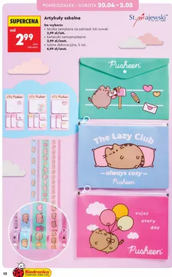 Teczka zamykana na zatrzask lub suwak promocja w Biedronka