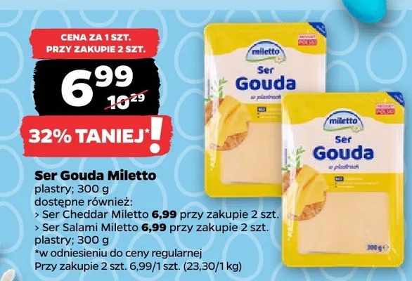 Ser gouda Pilos promocja w Netto