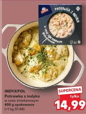Potrawka z indyka w sosie śmietanowym promocja w Kaufland