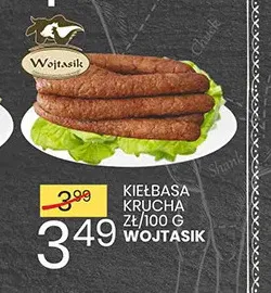 Kiełbasa krucha Wojtasik promocja w Wafelek