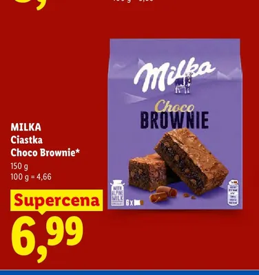 Ciastka Milka Choco Brownie promocja w Lidl