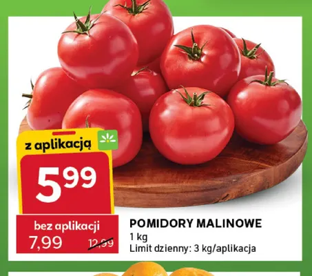 Pomidory malinowe promocja w Stokrotka