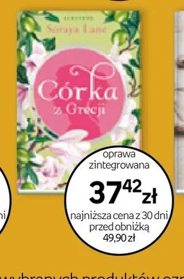 Książka Córka z Grecji oprawa zintegrowana promocja w Empik
