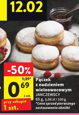 Pączek promocja w Intermarche