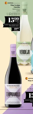 Wino Verdejo Faustino białe wytrawne hiszpańskie promocja w POLOmarket