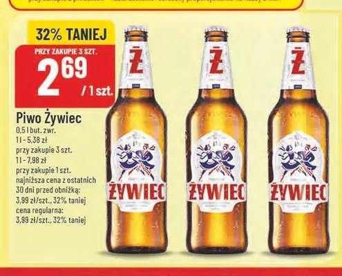 Piwo Żywiec promocja w POLOmarket