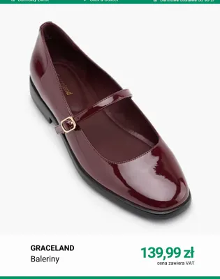 Baleriny Graceland promocja w Deichmann