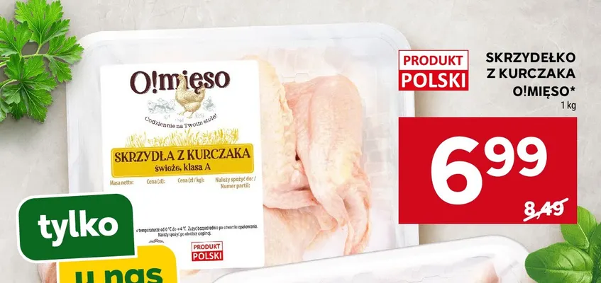Skrzydełko z kurczaka O!mięso promocja w Stokrotka