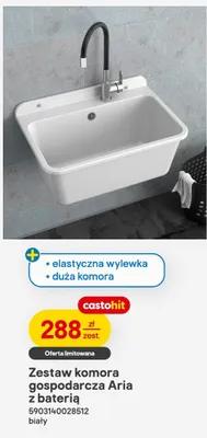 Zestaw komora gospodarcza Aria z baterią promocja w Castorama