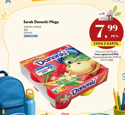 Serek Danonki Mega promocja w Market Point