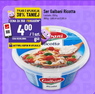 Ser Galbani Ricotta promocja w POLOmarket