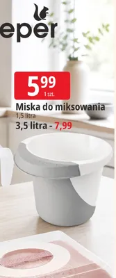Miska do miksowania keeeper 3,5 litra promocja w Leclerc