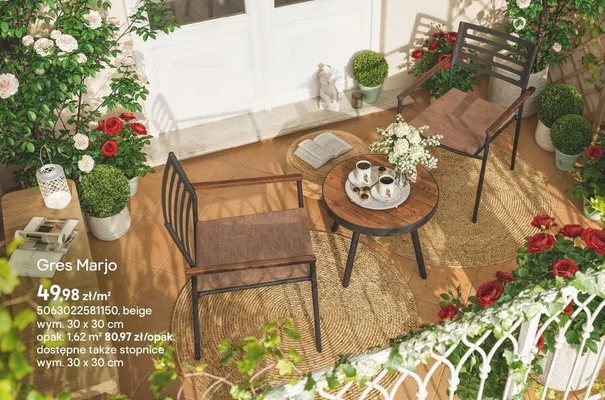 Gres Marjo beige promocja w Castorama