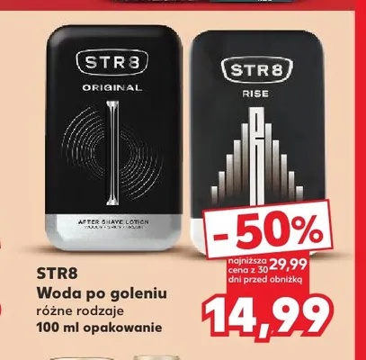 Woda po goleniu STR8 Rise promocja w Kaufland