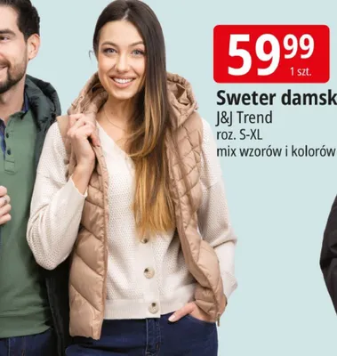 Sweter damski promocja w Leclerc