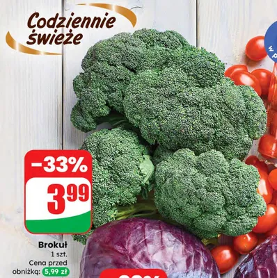 Brokuł promocja w Dino