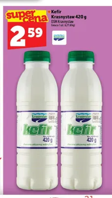 Kefir Krasnystaw promocja w TOPAZ