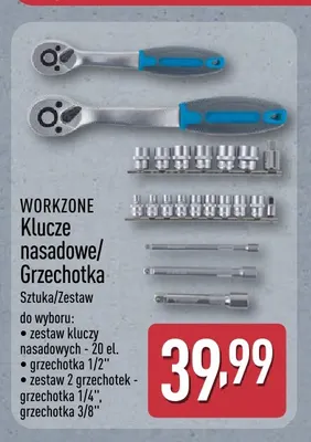 Grzechotka 1/2" Workzone promocja w Aldi