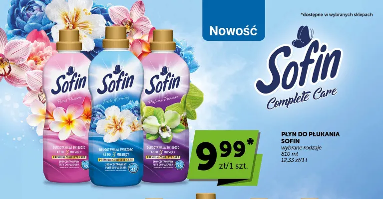 Płyn do płukania Sofin Floral Passion promocja w ABC