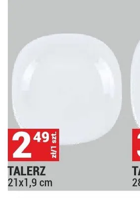 Talerz 21x1,9 cm promocja w Merkury Market