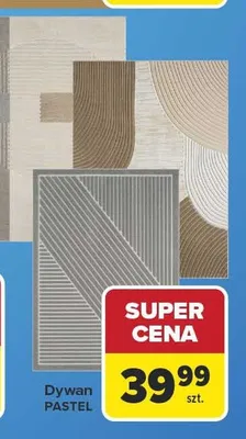 Dywan PASTEL promocja w Carrefour