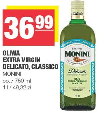 Oliwa extra virgin Delicato, Classico promocja w SPAR