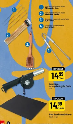 Szpikulce do szaszłyków 40szt promocja w POLOmarket