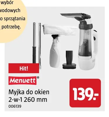 Myjka do okien 2-w-1 260 mm Menuett promocja w Jula