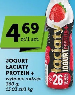 Jogurt łaciatý protein promocja w Euro Sklep