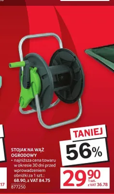Stojak na wąż ogrodowy promocja w Selgros