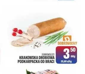 Krakowska drobiowa Podkarpacka od Braci Dobrowolscy promocja w Tomi Markt