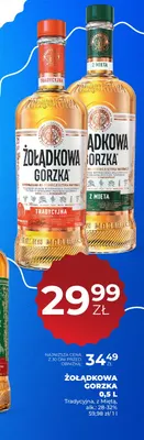 Żołądkowa Gorzka Tradycyjna promocja w Duży Ben