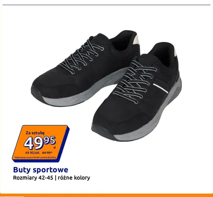 Buty sportowe promocja w Action