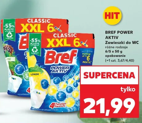 Zawieszki do WC różne rodzaje promocja w Kaufland