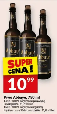 Piwo Abbaye promocja w Twój Market